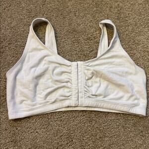 Fruit of the Loom Cream Sports Bra